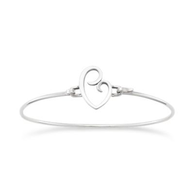 Delicate Mother's Love Hook-On Bracelet in Sterling Silver