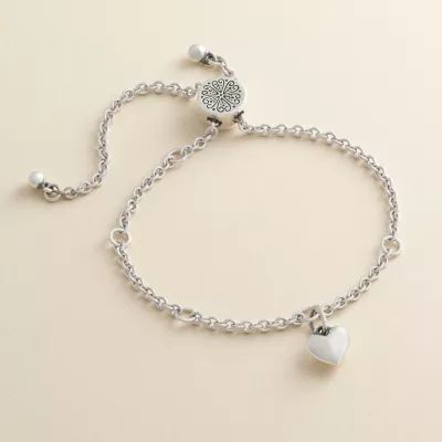 Slider Charm Bracelet in Sterling Silver - Image 2