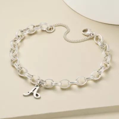 Channel Link Cable Charm Bracelet in Sterling Silver - Image 2