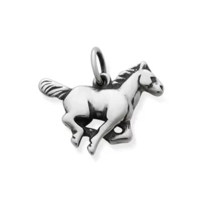 Running Horse Charm in Sterling Silver