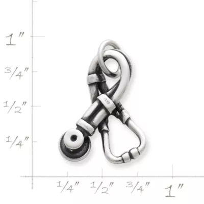 Stethoscope Charm in Sterling Silver - Image 2