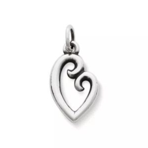Mother's Love Charm in Sterling Silver or 14K Yellow Gold