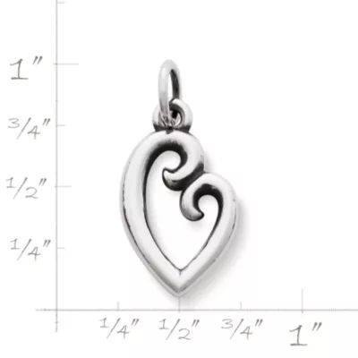 Mother's Love Charm in Sterling Silver or 14K Yellow Gold - Image 2