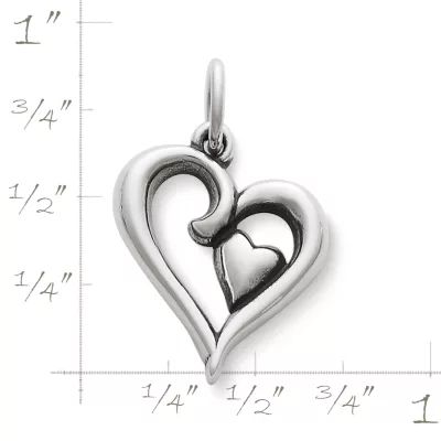 Joy of My Heart Charm in Sterling Silver, 14K Yellow Gold or Sterling Silver and 14K Yellow Gold - Image 3