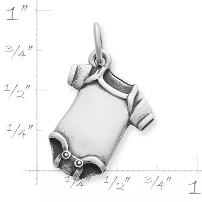 Baby-Tee Charm in Sterling Silver - Image 3