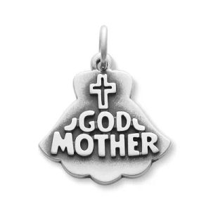 "Godmother" Charm in Sterling Silver