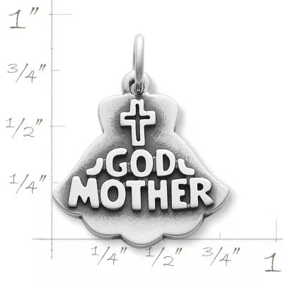 "Godmother" Charm in Sterling Silver - Image 2