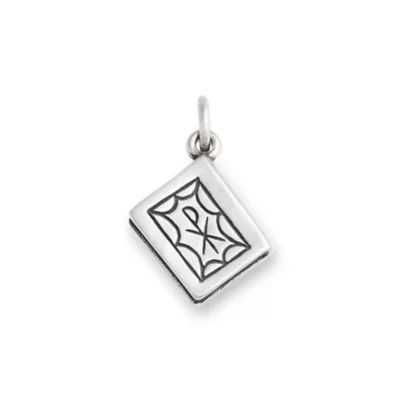 "Holy Bible" Charm in Sterling Silver - Image 2