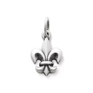Fleur-De-Lis Charm in Sterling Silver