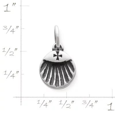 Baptismal Shell Charm in Sterling Silver - Image 2