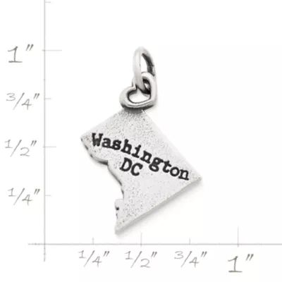 My "Washington DC" Charm in Sterling Silver - Image 3