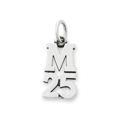 Camp Mystic Year Charm in Sterling Silver
