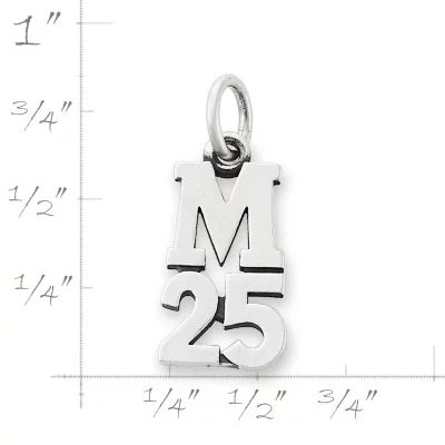 Camp Mystic Year Charm in Sterling Silver - Image 3
