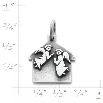 Angels Attic Charm in Sterling Silver - Image 2