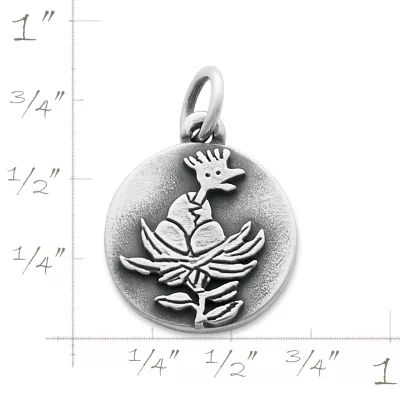 Cuckoo's Nest Charm in Sterling Silver - Image 2