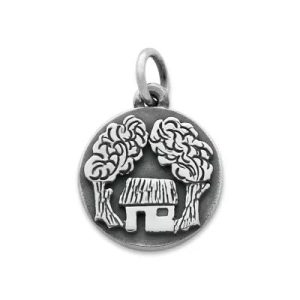 Shady Shack Charm in Sterling Silver