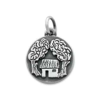 Shady Shack Charm in Sterling Silver
