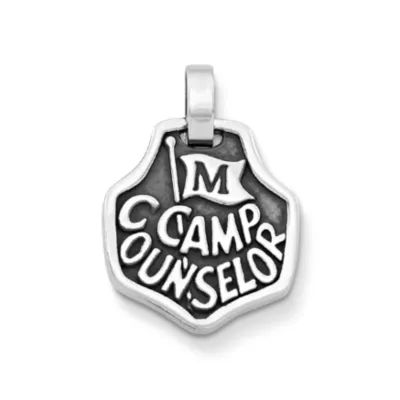 Camp Mystic Counselor Pendant in Sterling Silver
