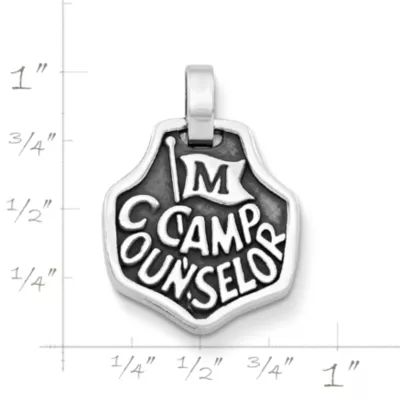 Camp Mystic Counselor Pendant in Sterling Silver - Image 2