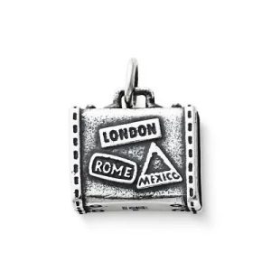 World Traveler Charm in Sterling Silver