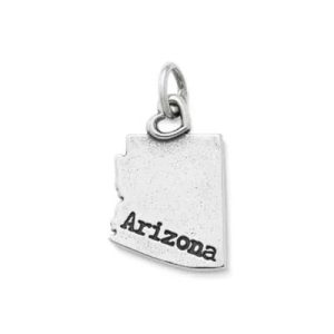My "Arizona" Charm in Sterling Silver