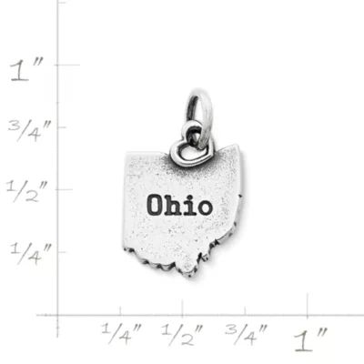My "Ohio" Charm in Sterling Silver - Image 3