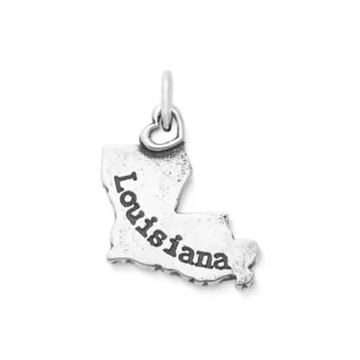 My "Louisiana" Charm in Sterling Silver