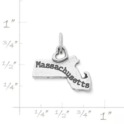 My "Massachusetts" Charm in Sterling Silver - Image 3
