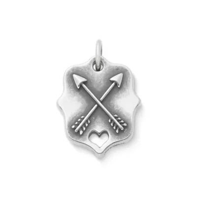 "Friends Forever" Charm in Sterling Silver - Image 2