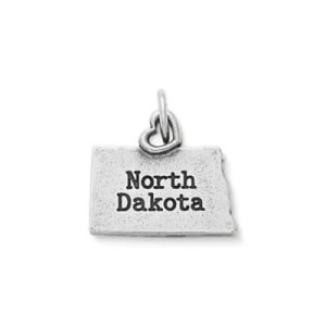 My North Dakota Charm in Sterling Silver