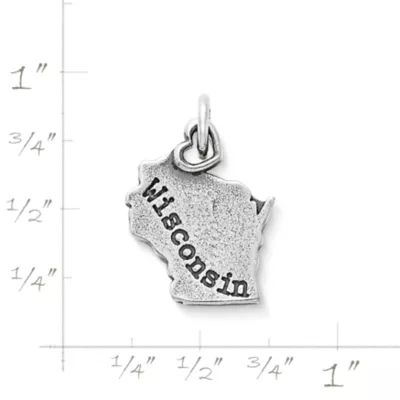 My Wisconsin Charm in Sterling Silver - Image 3