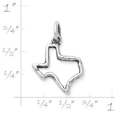 Texas Forged Charm in Sterling Silver or 14K Yellow Gold - Image 3