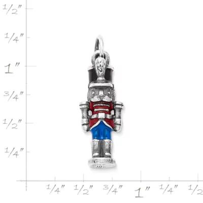 Enamel Toy Soldier Charm in Sterling Silver - Image 5