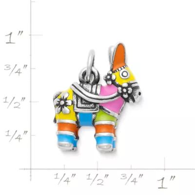 Enamel Pinata Charm in Sterling Silver - Image 4