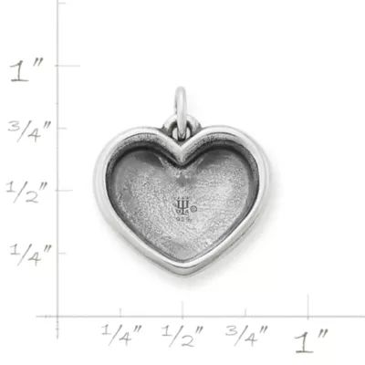 Heart Picture Frame Charm in Sterling Silver - Image 5