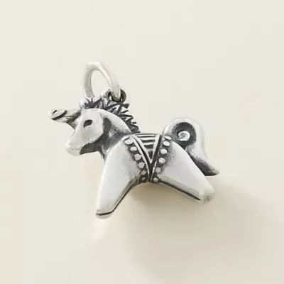 Unicorn Charm in Sterling Silver - Image 2