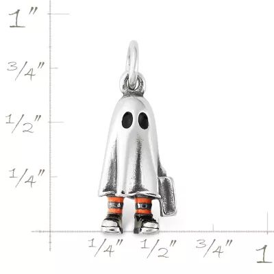 Enamel Trick or Treater Charm in Sterling Silver - Image 5