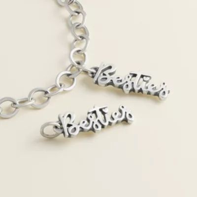 "Besties" Charm in Sterling Silver - Image 2