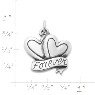 "Forever" Love Charm in Sterling Silver - Image 4