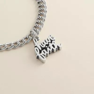 "Have Faith" Charm in Sterling Silver - Image 2