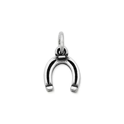 Horseshoe Charm in Sterling Silver