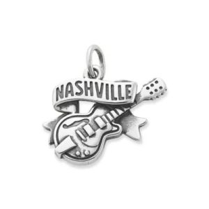 "Nashville" Charm in Sterling Silver