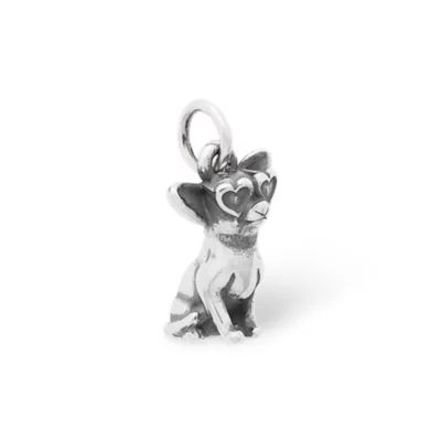 Little Chihuahua Charm in Sterling Silver - Image 2