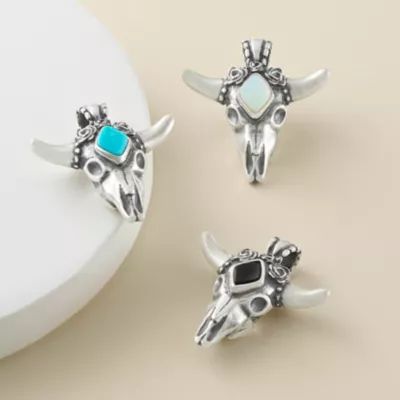 Desert Rose Gemstone Pendant in Sterling Silver - Image 3