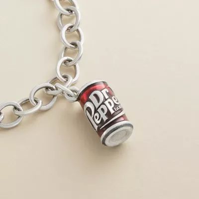 Enamel "Dr Pepper" Charm in Sterling Silver - Image 3