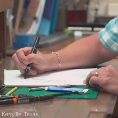 Sweet and Spooky Halloween Art Glass Charm in Sterling Silver - Image 6