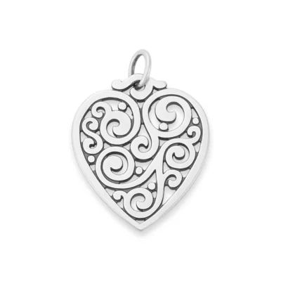 Sorrento Heart Pendant in Sterling Silver