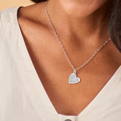 Always Better Together Heart Charm in Sterling Silver - Image 3