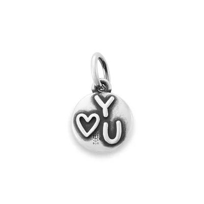 Love You Charm in Sterling Silver - Image 2