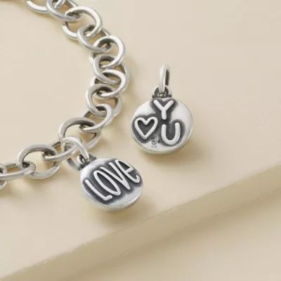Love You Charm in Sterling Silver - Image 3